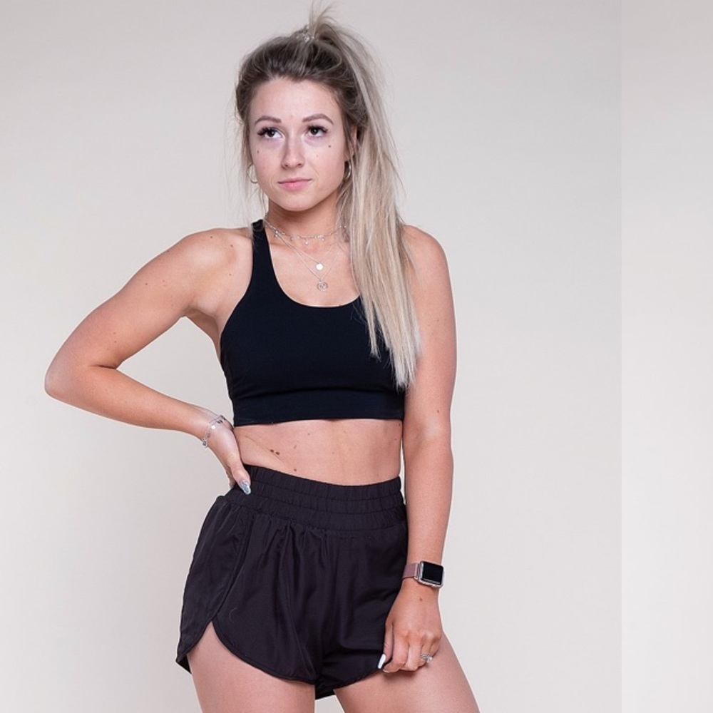 High Rise Track Short